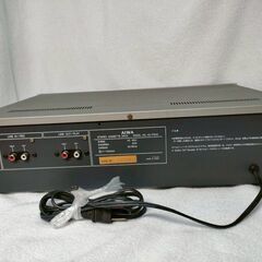 AIWA AD-F60M ステレオカセットデッキ  アイワ  通電確認済み【ジャンク】の画像