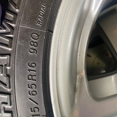 中古　ホイル、スタッドレスセットの画像