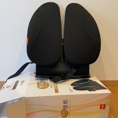 ほぼ未使用　KARADAファクトリー　腰椎サポートクッション　座善（The Zen）の画像