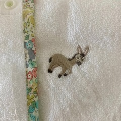 【新品・未開封】TENERITA テネリータ　ベビー　フード付きバスタオルの画像