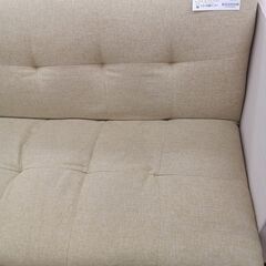 ★リユースのサカイ水戸店★ニトリソファー2人用黄色H88×D102×W194クリーニング済みMT4776の画像