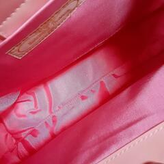 バッグ　ピンク　白　ラメ　青緑　黄色　リボン　ボーダー　サマンサタバサの画像