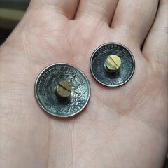 ドイツ銀貨コンチョの画像
