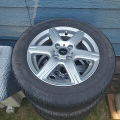 取引中アルミホイールの画像