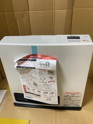 かなり美品 新品購入23年 リンナイ ガスファンヒーター2.5m