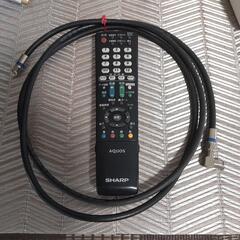 美品 SHARP AQUOS液晶テレビ 2011年製造 19型 の画像