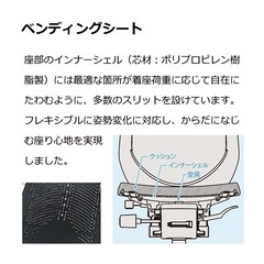 ITOKI オフィスチェア　KJ-176JVP-GNW6　の画像