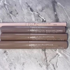 【新品未使用】【4点セット】セザンヌ シェーディングペンシル01×2 / 02 & アイゾーンコンシーラー01の画像