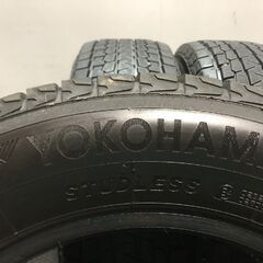 YOKOHAMA ice GUARD G075 225/65R17 17インチ スタッドレス 4本 22～23年製 バリ溝 ヴァンガード ハリアー エクストレイル等　(KTI408)クレジットカード QRコード決済可能の画像