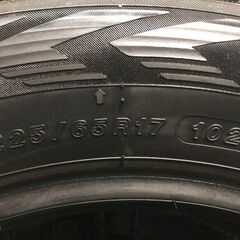 YOKOHAMA ice GUARD G075 225/65R17 17インチ スタッドレス 4本 22～23年製 バリ溝 ヴァンガード ハリアー エクストレイル等　(KTI408)クレジットカード QRコード決済可能の画像