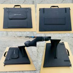 【❗️✨アウトドア・防災に最適✨❗️】動作確認済🔋SolarPlay Q2402 ポータブル電源＋T200 200W ソーラーパネルセット／2160Wh／2400W出力／大容量UPSの画像