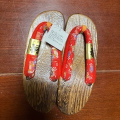 下駄　高級桐　浴衣　草履　新品未使用　着物　　の画像