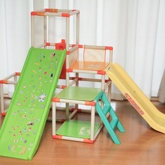 おりたたみジム　室内子供用ジャングルジム　野中製作所