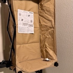 【試用のみ】CAPTAIN STAG キャリーワゴン ベージュの画像
