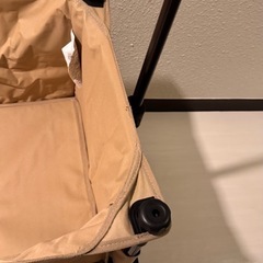 【試用のみ】CAPTAIN STAG キャリーワゴン ベージュの画像