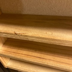 トミカ収納　自作棚　の画像
