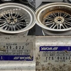 WORK REZAX RZU-FR ワーク レザックス 社外ホイール 19/20インチ