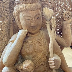 No.309手彫りの仏像の画像