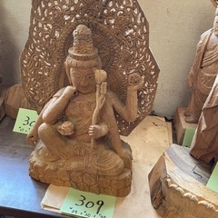 No.309手彫りの仏像の画像