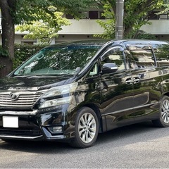 【高級ミニバン】ヴェルファイア7人乗り 両側電動ドア 車検付