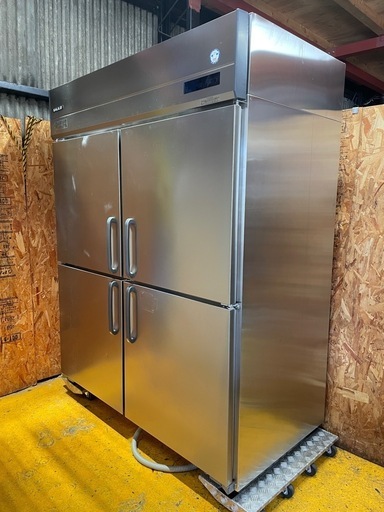 C(7352) 直接引き取り限定 フクシマガリレイ 業務用 冷蔵庫 GRD-150RM-F 145kg 縦型 100V 50/60Hz W1500D800H1920 厨房機器 店舗用 飲食店