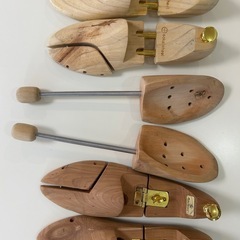 サルトレカミエsokaiwheel他シューキーパー3つセットメンズシューツリー 木製の画像