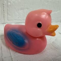 昭和レトロ ヴィンテージ ソフビ人形 動物 3個セット 象 犬 アヒル ゾウ イヌ 日本製 韓国製 現状品 札幌市 白石店 の画像