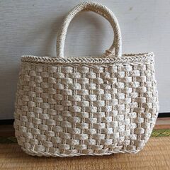 新品、かごバッグの画像