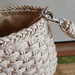 新品、かごバッグの画像