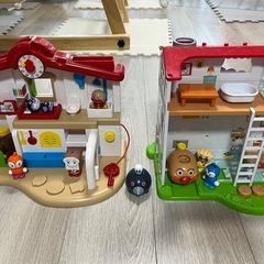 アンパンマン　はじめてハウス　2点セットの画像