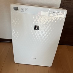 SHARPﾌﾟﾗｽﾞﾏｸﾗｽﾀｰ空気清浄機