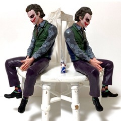 【新品】JOKER ジョーカー フィギュア フェイスマスク＆カーバックル付きの画像