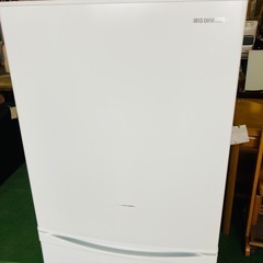 値下げ　アイリスオーヤマ　ノンフロン冷凍冷蔵庫　IRIS OHYAMA IRSD-14A-W 2022年製 142L 動作品 の画像
