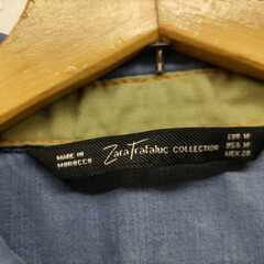 ZARA TRF★EUR :Ｍサイズ★レディース ★ダンガリー長袖シャツ★美品の画像