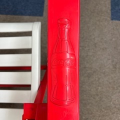 【中古品】Coca-Cola コカコーラ 椅子 4脚セットの画像
