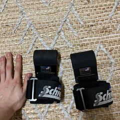 シーク Schiek リフティングフック筋トレ ウエイトトレーニング バーベルの画像
