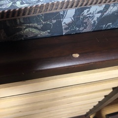 シングルサイズ　すのこベッドの画像