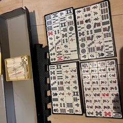 こたつ机＆麻雀セットの画像