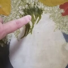 ひまわり　油絵の画像