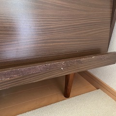 差し上げますテレビ台の画像