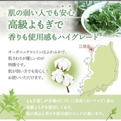 冷房疲れに⭐︎よもぎ蒸し　パット5枚の画像