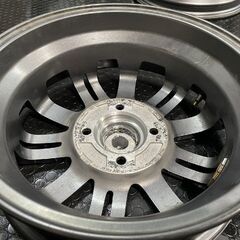 BS BRIDGESTONE BALMINUM BR10 バルミナ 社外ホイール 13インチ 4本 4J4HPCD100+45 ライフ ゼスト ネイキッド ミラジーノ等　(MHB545)クレジットカード QRコード決済可能の画像