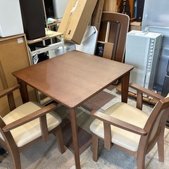 ニトリ 引き出し付き 中古 テーブル 買取 ダイニングテーブル 家具 ダイニングテーブル 食卓の画像