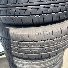 最終値下げ★ハイエースに！215/70R15 LT ダンロップ　 バリ山の画像
