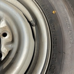 最終値下げ★ハイエースに！215/70R15 LT ダンロップ　 バリ山の画像