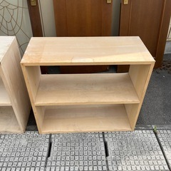 インテリア 家具　木製棚 ラック 収納棚の画像