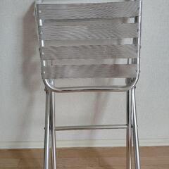 スチール折りたたみチェアーの画像