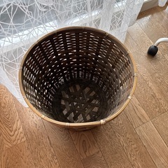 現在お取引中です。 竹製植木鉢カバーの画像