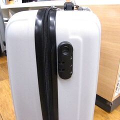 未使用 超軽量キャリーケース 20インチ 39L シルバー MCR-001 ハードケース キャリーケース スーツケース 旅行かばん キャスター付き 札幌市厚別区 厚別店の画像