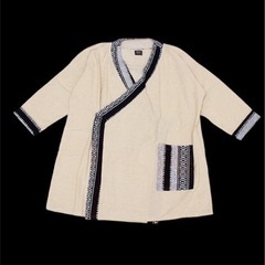 カーディガン 羽織 美品 アウター 和風 エスニック 個性的 男...